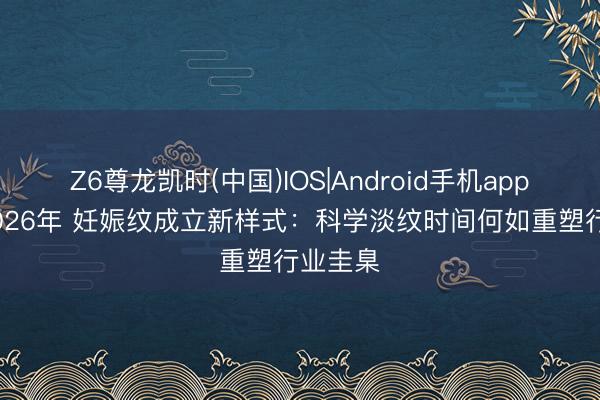 Z6尊龙凯时(中国)IOS|Android手机app下载 2026年 妊娠纹成立新样式：科学淡纹时间何如重塑行业圭臬