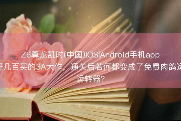 Z6尊龙凯时(中国)IOS|Android手机app下载 好几百买的3A大作，通关后若何都变成了免费肉鸽运转器？
