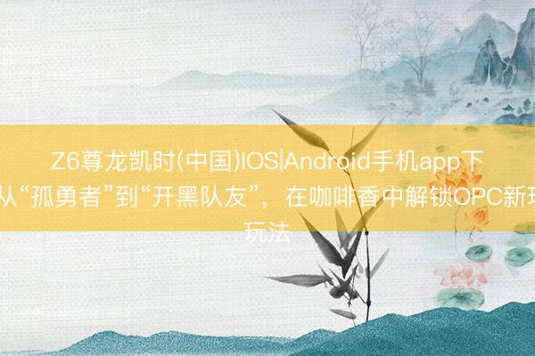Z6尊龙凯时(中国)IOS|Android手机app下载 从“孤勇者”到“开黑队友”，在咖啡香中解锁OPC新玩法