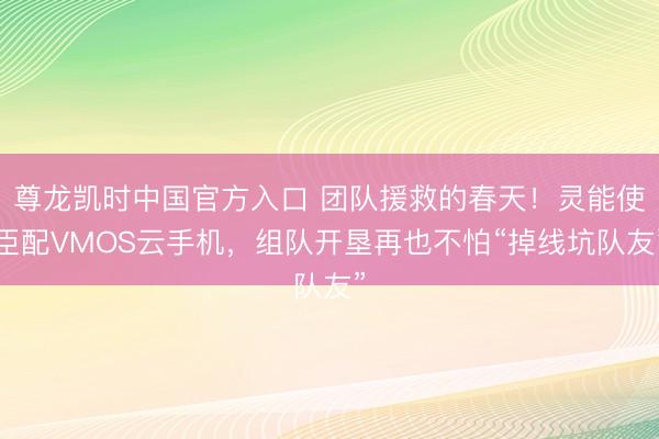 尊龙凯时中国官方入口 团队援救的春天！灵能使臣配VMOS云手机，组队开垦再也不怕“掉线坑队友”