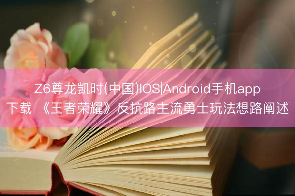 Z6尊龙凯时(中国)IOS|Android手机app下载 《王者荣耀》反抗路主流勇士玩法想路阐述