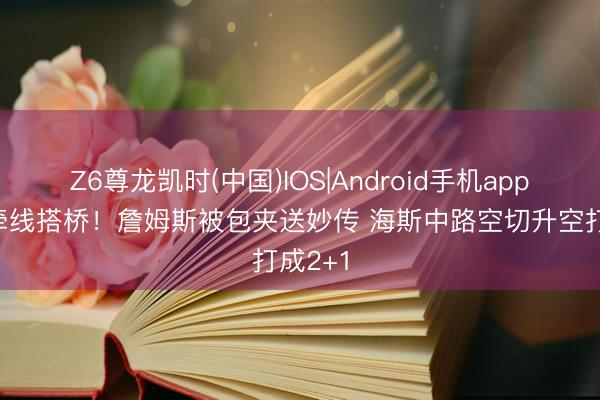 Z6尊龙凯时(中国)IOS|Android手机app下载 牵线搭桥！詹姆斯被包夹送妙传 海斯中路空切升空打成2+1