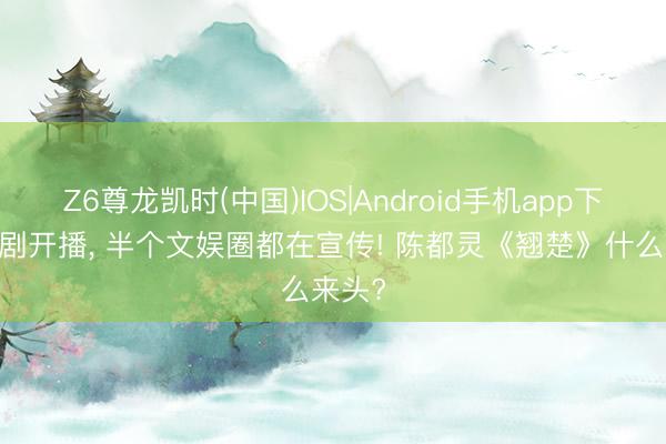 Z6尊龙凯时(中国)IOS|Android手机app下载 新剧开播, 半个文娱圈都在宣传! 陈都灵《翘楚》什么来头?