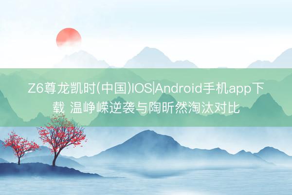 Z6尊龙凯时(中国)IOS|Android手机app下载 温峥嵘逆袭与陶昕然淘汰对比