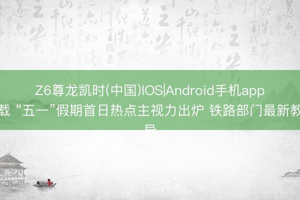 Z6尊龙凯时(中国)IOS|Android手机app下载 “五一”假期首日热点主视力出炉 铁路部门最新教导